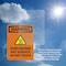 Signmission Hot Surface Sign, 10 in H x 7 in W, Plastic, Burn Hazard Hot Surface With Symbol OS-2PACK-WS-P-710-V-13004 - alternate 3
